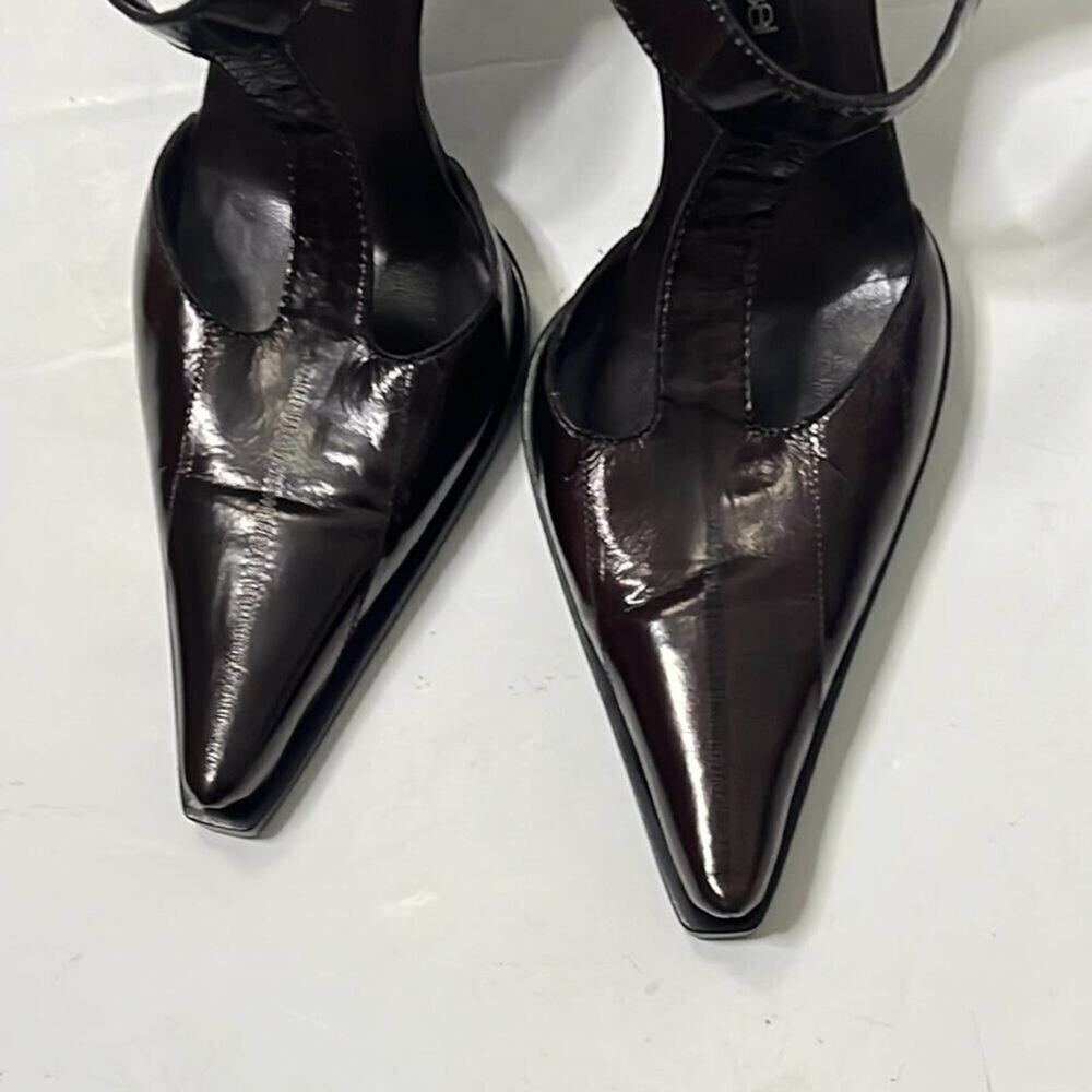 SERGIO ROSSI LEATHER SHOES SIZE 8 1/2 - Picture 6 of 10